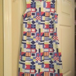 Vineyard vines flag dress
